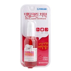 강아지 고양이 바르는 겔 치약 맛있는 딸기향 양치 젤, 1개, 100ml - 보가덴트치약