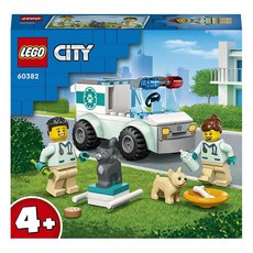 LEGO 60382 - 동물병원 밴 구조대 / 레고 정품 시티