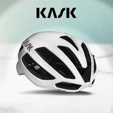 [공식수입] 카스크 프로톤 아이콘 자전거 헬멧 로드 에어로 사이클, 화이트매트