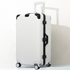 회전바퀴 만향륜 여행 가방 이동 가정용품 홈 신상품 250번 WG Z, 24 인치 [고급 사양] [용량 30% 증가], 검은색 과 흰색