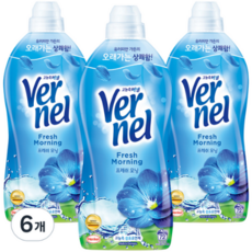 버넬 프레쉬모닝 섬유유연제, 1800ml, 120개