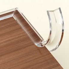 투명안전가드 1M 실리콘보호패드 어린이집 유치원 황변방지, 상품선택, 직각 보호대 4P, 1개