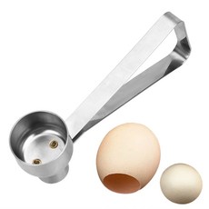 계란커팅기 계란슬라이스 계란커터 NICEYARD 토퍼 쉘 크래커 요리 도구 계란 오프너 가제트 주방 달걀 가위 스테인레스 스틸 커터, [01] A, 01 A, 1개
