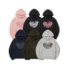 본챔스 BORN CHAMPS 6컬러 하트 트라이벌 로고 후드 티셔츠 B24ST01 쭈리/기모