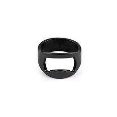 미니 병따개 링 디자인 맥주 병 뚜껑 오프너 주방 도구, 1.Black, 1개