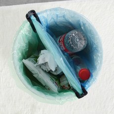 산큐아이템 쓰레기봉투 고정 클립 20p 쓰레기통 고정 봉투걸이, 20개, 블랙