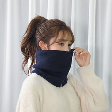 루나핏 방한 니트 융 기모 골프 스키 스포츠 넥워머