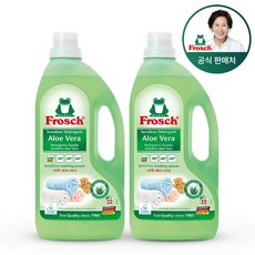 [김혜자 세제] 프로쉬 독일 세탁세제 알로에베라 1.5L 2개 세트, 1500ml