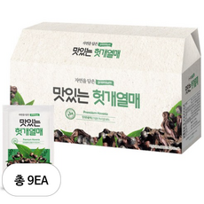 황토농원 맛있는 헛개열매진액, 2.7L, 9개