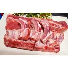 미국산 등갈비 구이용 찜용 (당일배송) 1Kg+1kg 총2kg, 2개, 1kg