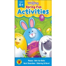 (영문도서) My Take-Along Tablet Spring Fun Activities Ages 4 - 5 Paperback, Brighter Child, English, 9781483850931