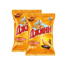 JINN Жареные семечки подсолнечника, классические, мелкие, 2 шт по 250 г