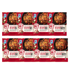 사조대림 쭈꾸미 철판 볶음 350g x8개 밑반찬 캠핑요리, 8개