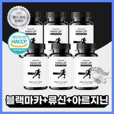 플다 멘업 블랙마카 류신 아르기닌, 6개, 120정