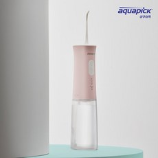 코드리스 휴대용 구강세정기 AQ205 (핑크) 아쿠아픽
