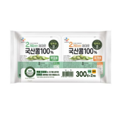 행복한콩 2가지로만 국산콩두부 부침찌개300g, 24개, 600g