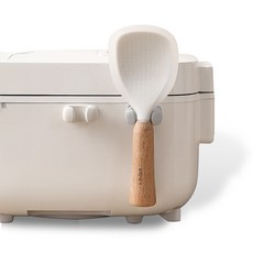 내집클로버 주걱걸이 거치대 접착식 밥솥 밥주걱 꽂이, 1개, 화이트