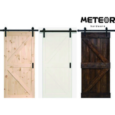 [METEOR] 목문 슬라이딩 도어 소나무 원목 문, 기본, 2130*950