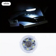 범용 자동차 미니 소형 LED 터치 스위치 조명 센서 책 원형 비상 램프 인테리어 앰비언트, 02 white_01 0.5W
