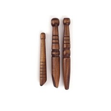 마사지봉 3종 약14cm 미니마사지스틱 손지압 발바닥통증 발지압봉, 1세트