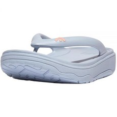 핏플랍 FitFlop 여성용 Relieff Recovery 토 포스트 샌들 웨지 스카이워시 블루