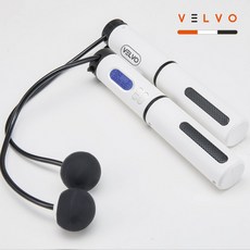 벨보 멀티 줄넘기 VJ11JT1 줄없는 무소음 홈트 줄넘기, 블랙