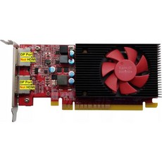 Epic IT Service AMD Radeon R7 430 2GB GDDR5 PCI-E 3.0 x 8 Dual DP (Supports 4K) fits SFF Size C, R7 430 2GB Half