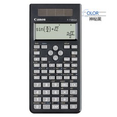 1 pcs 캐논 F-718S 계산기 과학 기능 계산기 캐논 컴퓨터 시험 시험 991ES보다 정통, 검정