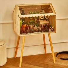  크레사육장 게코 뱀 스마일크랩 도마뱀 은신처 사육장, 40x30x30CM 채광창 온도 조절 