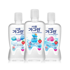 가그린 어린이용 구강세정제 딸기향 이미지 랜덤발송, 27개, 380ml