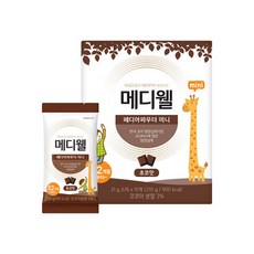 메디웰 페디아파우더 미니 초코, 20g, 10개