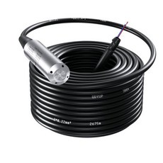 수위 센서 계량기 지 수위 센서 감지기 2m 3m 10m 범위 4-20mA RS485 출력 12-36VDC, 6) 0-5V range 1M, 1개