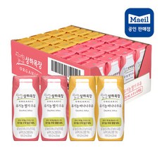 상하목장 유기농 멸균 우유 125ml 24팩 혼합 - 딸기12+바나나12, 상세페이지 참조, 상세페이지 참조