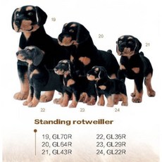 강아지인형 강아지마운팅 인형, 높이 25cm 길이 27cm, 1개