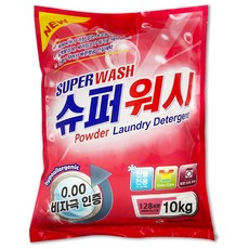 슈퍼워시 가루세제 본품, 10kg, 1개 10kg, 1개