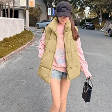 주디앤 여성 겨울 에브리 데일리 패딩 조끼 다운