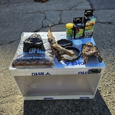  포맥스사육장 소라게 사육셋트, 1자반(450x450x400mm), 1개 