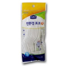 (15 세트) 이나우스 친황경 포크 10p 일회용포크, 10개입, 15개