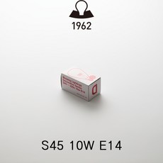 IKEL [일광전구] 데코램프 S45 10W E14 장식용전구, E26 10W, 1개