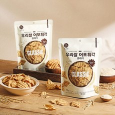강고집 우리쌀 어포튀각 클래식 50g 글루텐프리 스낵 꾸이 간식, 2개