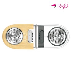 레이요 Dual BTS 아크릴 2채널 마그넷 블루투스 스피커, 우드
