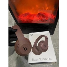 Beats Studio Pro 무선 블루투스 헤드폰 비츠 스튜디오 프로, 진한 갈색