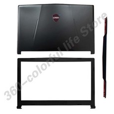 MSI GL63-8RC GL63-8RD GL63-8RE 8SC 8SD 8SE 노트 북 경첩 후방 케이스 스크린 LCD 커버 전면 베젤 15.6 인치, 12 AB Hingecover, 1개