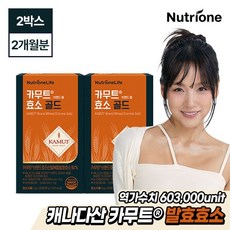 카무트 브랜드 밀 효소 골드 2박스 2개월분 분말, 단일속성, 90g