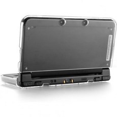 TNP 보호 케이스 닌텐도와 호환되는 새로운 3DS XL LL 2015 골드 플라스틱 알루미늄 전신 스냅온 하드 쉘 스킨 커버 수정 힌지리스 디자인, New Nintendo 3DS XL (2015 Mode, Clear, 1개