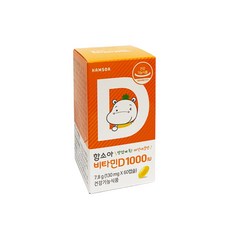 함소아 비타민D 1000IU 60p, 60정, 1개