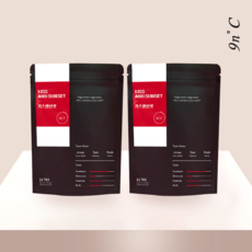 나인엔도씨 키스앤선셋 히비스커스 차 애플유자티, 2g, 2세트, 12개입