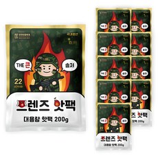 [국내생산] 포켓형 더 큰 솔저 프렌즈 대용량 핫팩 200g, 10개 10개