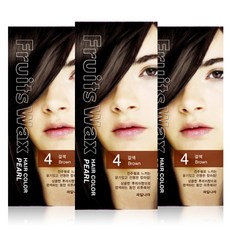 과일나라 진주펄 염색약 3개
