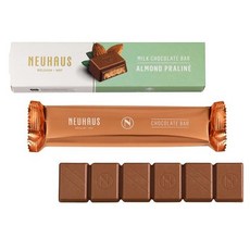 노이하우스 아몬드 프랄린 밀크 초콜릿 바 15팩 벨기에 수제 명품 발렌타인 Neuhaus Almond Praline Milk